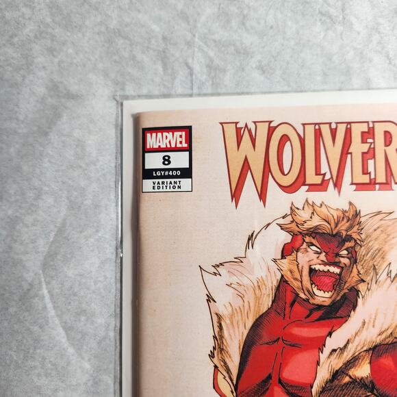 Marvel Vs. Capcom Fighting Collection Wolverine #8 Variant Edition Loy#400 NM - Picture 2 of 6